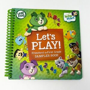 LeapFrog LeapStart 3D Let's Play Preschool to 1st Grade Sampler Activity Book